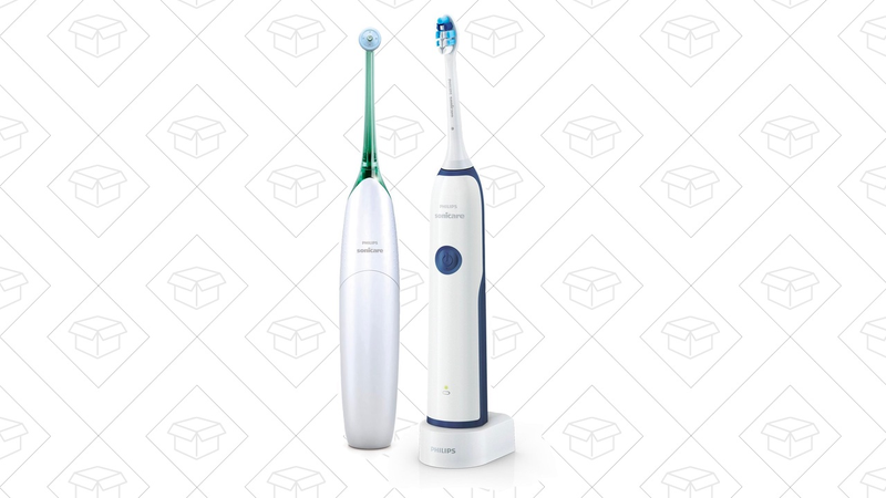 Cepillo eléctrico Philips Sonicare Essence+ & Airfloss | $48 | Amazon